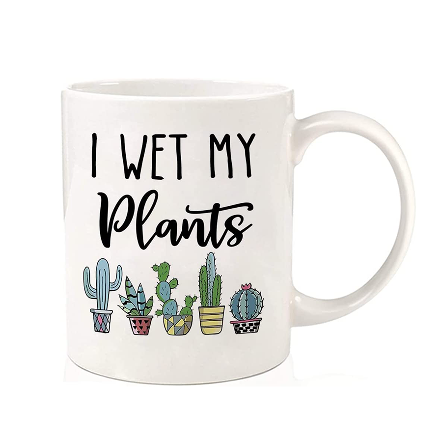 I Wet My Plants Mug