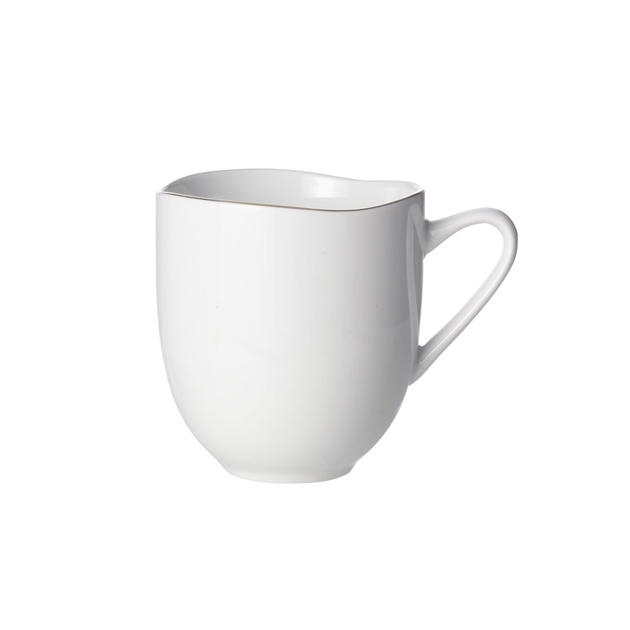 Porcelain Gold Rimmed Mug Sets (8pc)