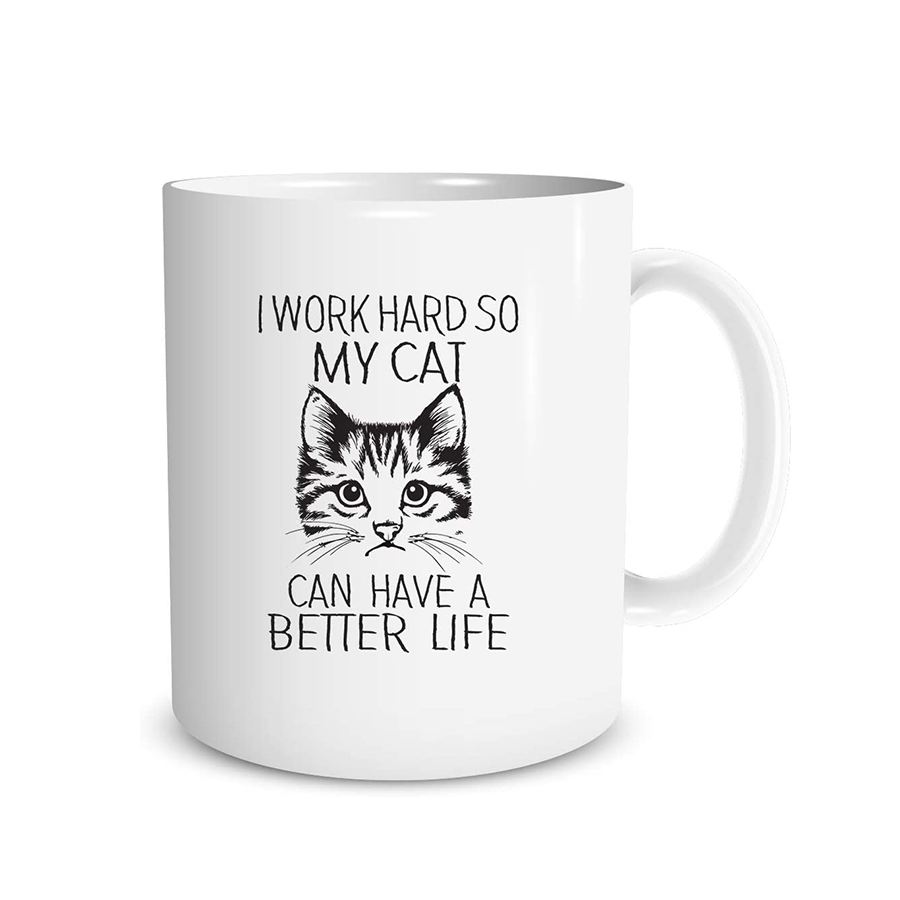Better Life Cat Mug