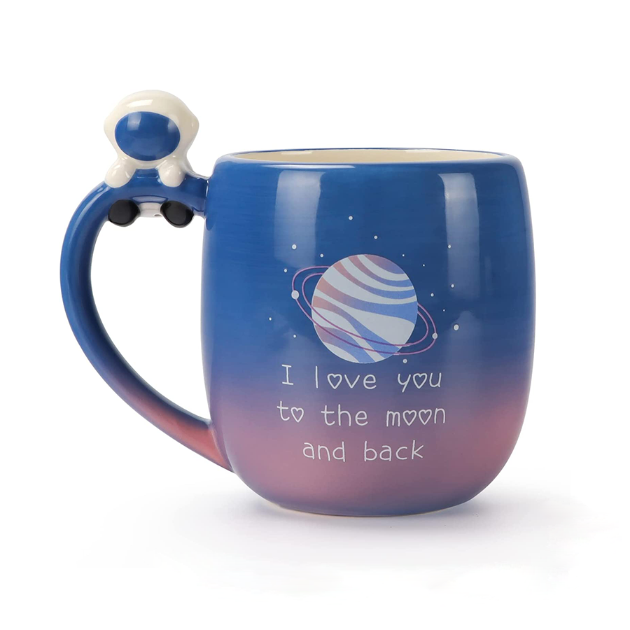 Love Moon And Back Mug