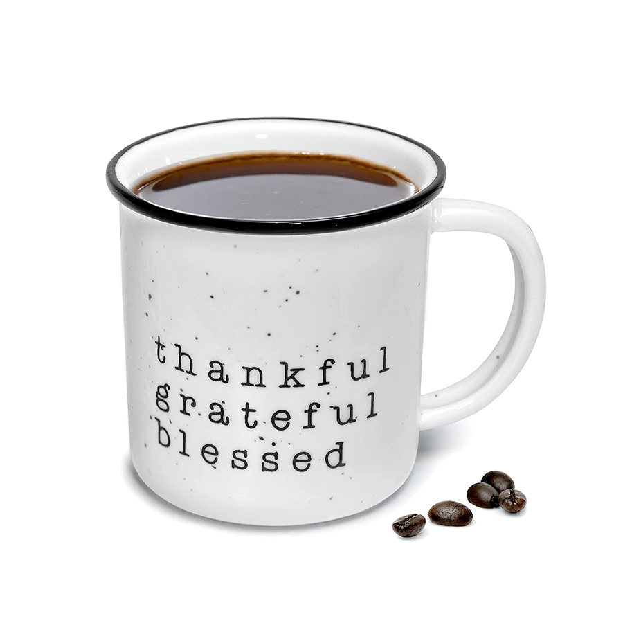 Thankful Grateful Blessed Mug