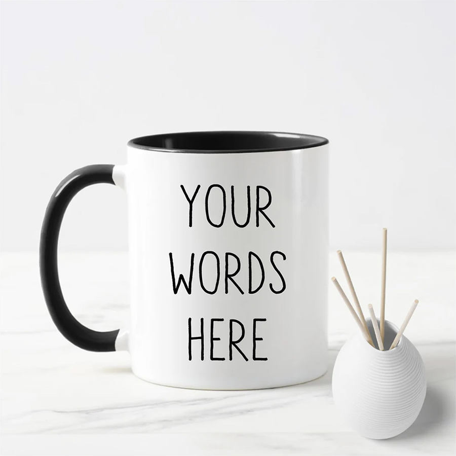 Custom Text Mug