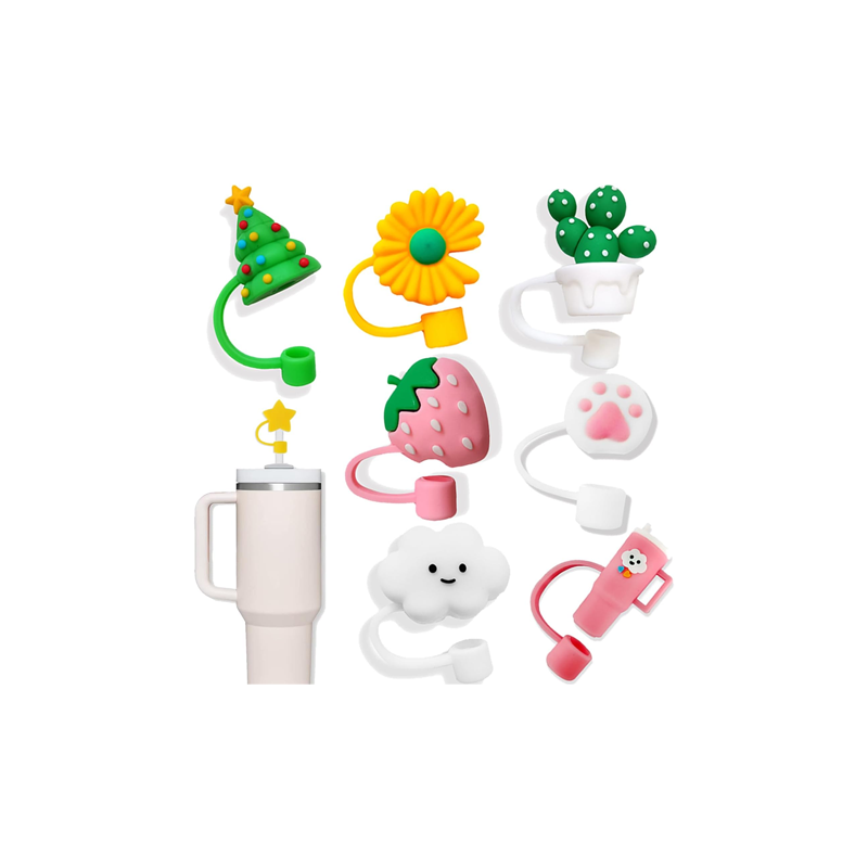 Character Straw Covers